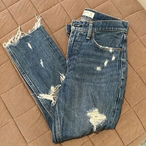 Abercrombie & Fitch High Rise Mom Jeans Size 26